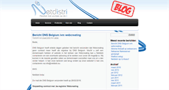 Desktop Screenshot of blog.netdistri.eu
