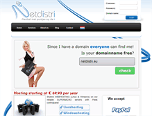 Tablet Screenshot of netdistri.eu